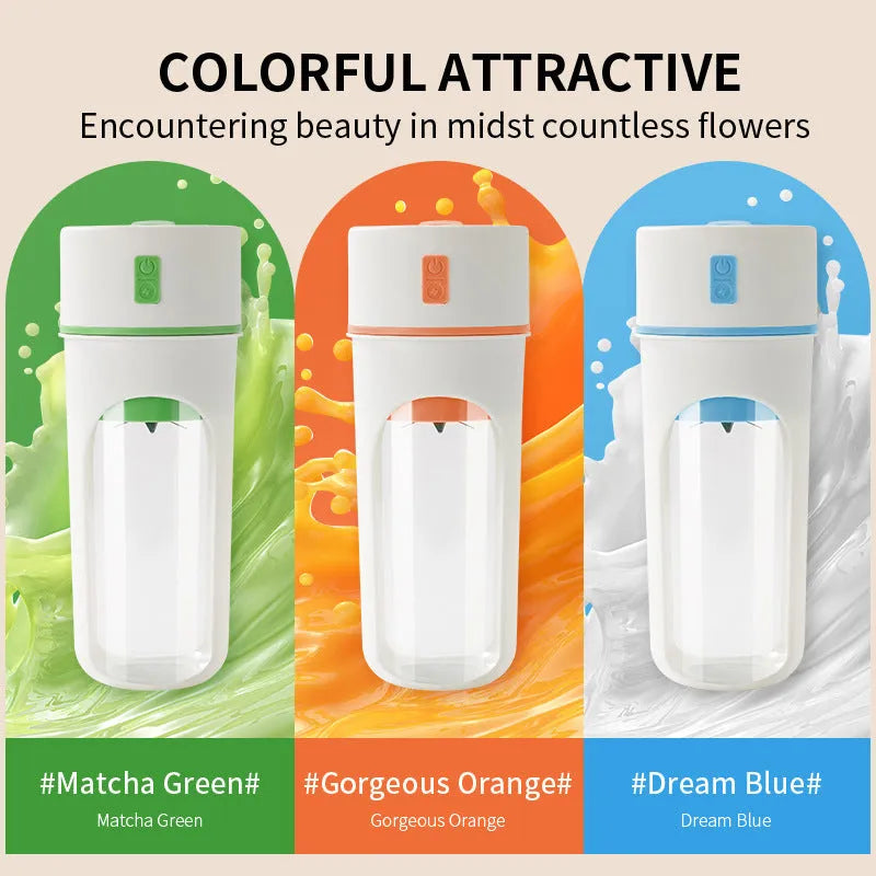 Kitchen Electric Juicer USB Charging Wireless Juices Blender Fruit Orange Mixer Squeezer Machine Ice Crush Cup Food Processor - Bellarte Enchanté Kitchen Electric Juicer USB Charging Wireless Juices Blender Fruit Orange Mixer Squeezer Machine Ice Crush Cup Food Processor